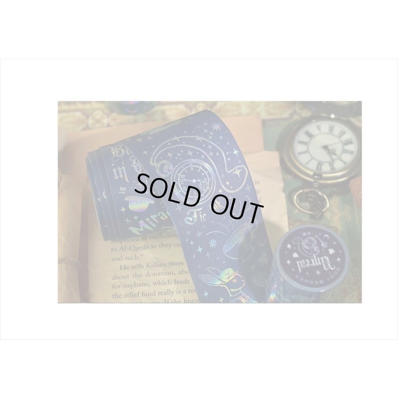 画像14: ホログラム＊飛来・ブラック＊魔法入門＊はく離式＊海外マステ