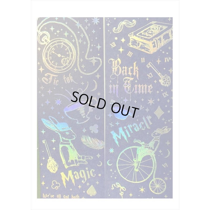 画像4: ホログラム＊幻影・パープル＊魔法入門＊はく離式＊海外マステ