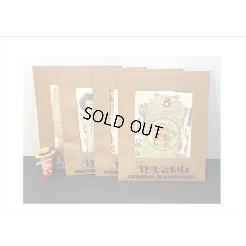 画像18: ペーパーいろいろセット＊１・女性＊窓付きクラフト封入り＊海外製 
