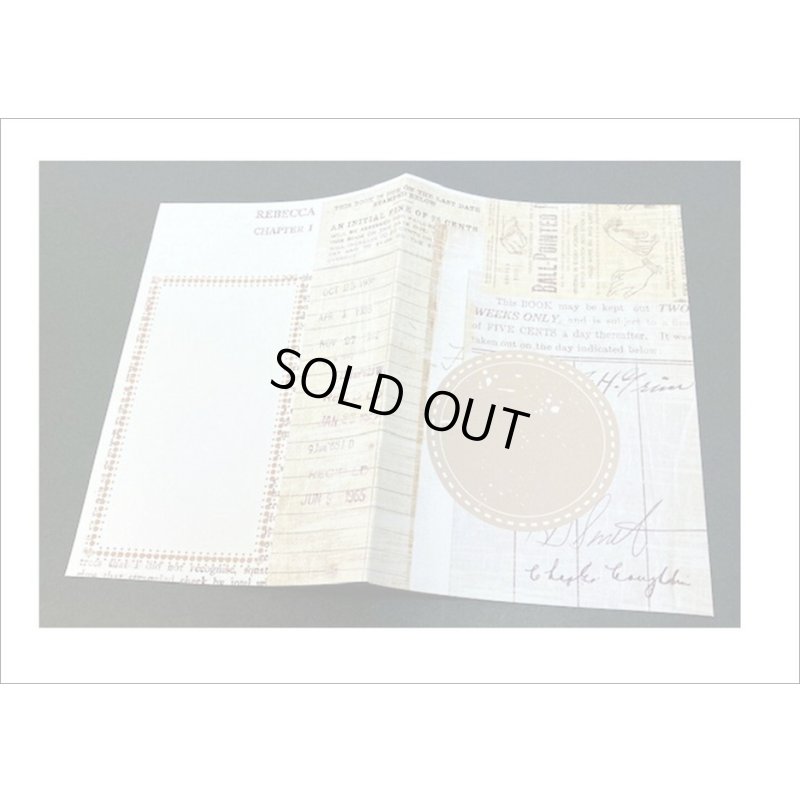 画像4: 窓付き＊クラフト封筒＊レター＊紙モノいろいろセット＊レースペーパー付＊海外製