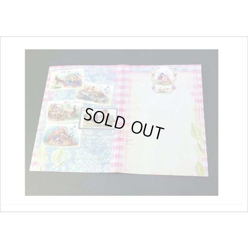 画像3: 窓付き＊クラフト封筒＊モダン＊紙モノいろいろセット＊レースペーパー付＊海外製