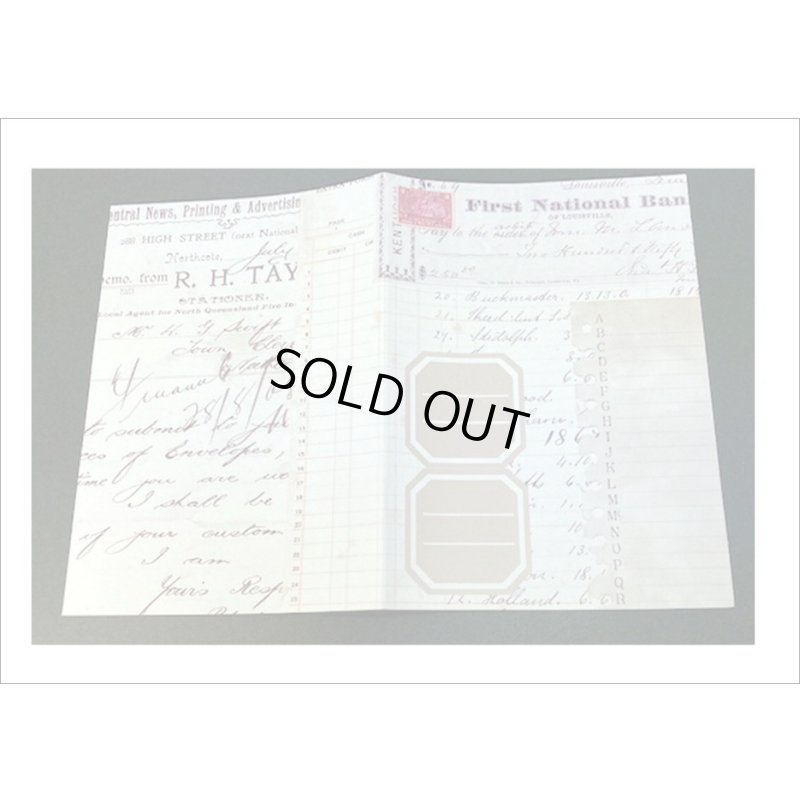 画像3: 窓付き＊クラフト封筒＊レター＊紙モノいろいろセット＊レースペーパー付＊海外製