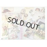 窓付き＊クラフト封筒＊モダン＊紙モノいろいろセット＊レースペーパー付＊海外製
