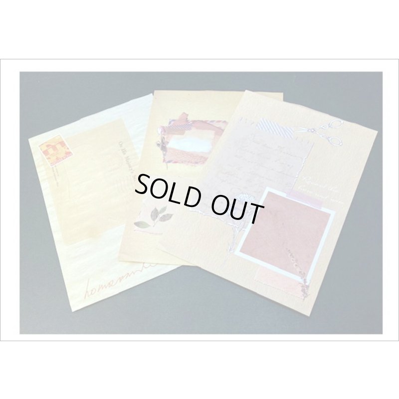 画像5: 窓付き＊クラフト封筒＊レター＊紙モノいろいろセット＊レースペーパー付＊海外製