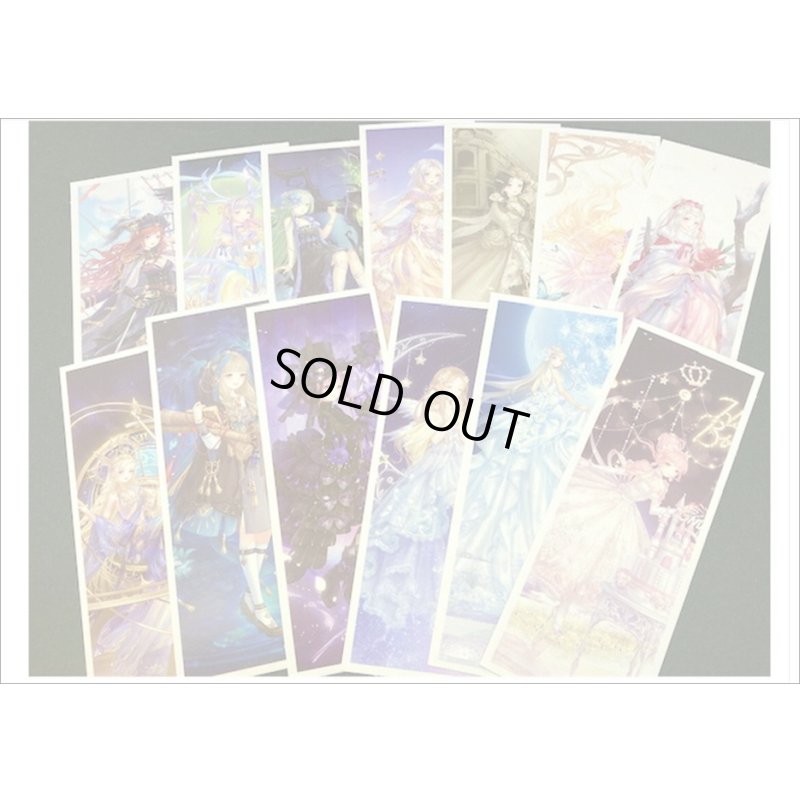 画像8: ドレスアップ少女*柄違い*ブックマーク*60枚*海外製