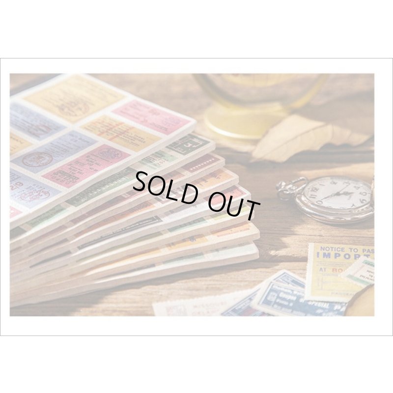 画像10: チケットブック＊ブルー ＊ミシン目入り＊300枚＊海外製