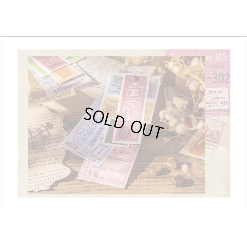 画像16: チケットブック＊ブルー ＊ミシン目入り＊300枚＊海外製