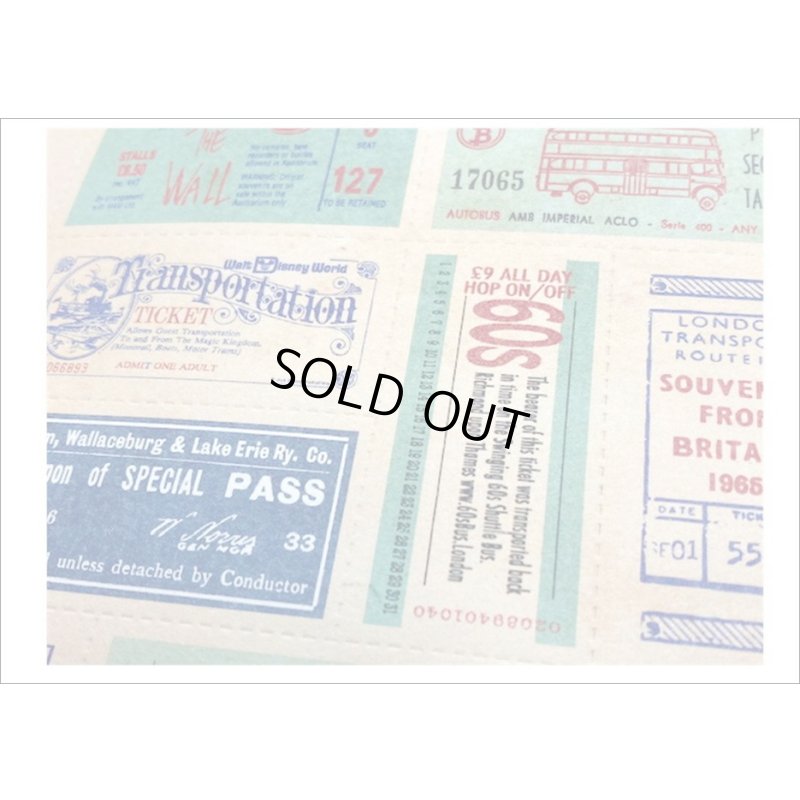 画像3: チケットブック＊ブルー ＊ミシン目入り＊300枚＊海外製