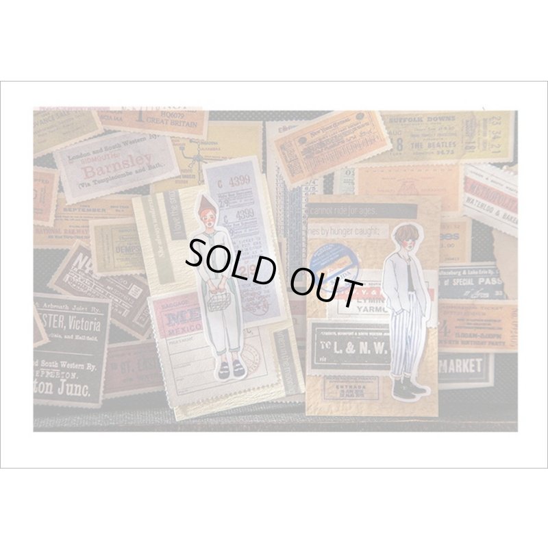 画像6: チケットブック＊ブルー ＊ミシン目入り＊300枚＊海外製