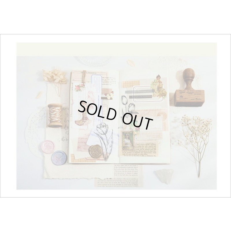 画像10: ざっくり伝票風＊ヨーロッパの旅＊トレペ入り＊30枚＊海外製