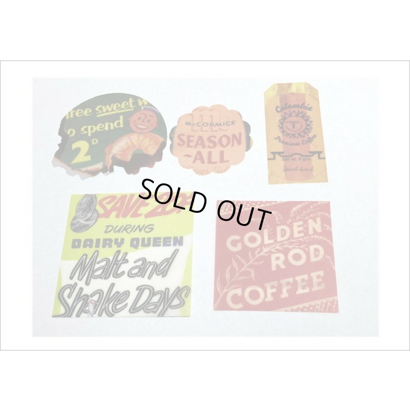 画像5: 和紙いろいろシール＊マガジン＊40枚＊海外製