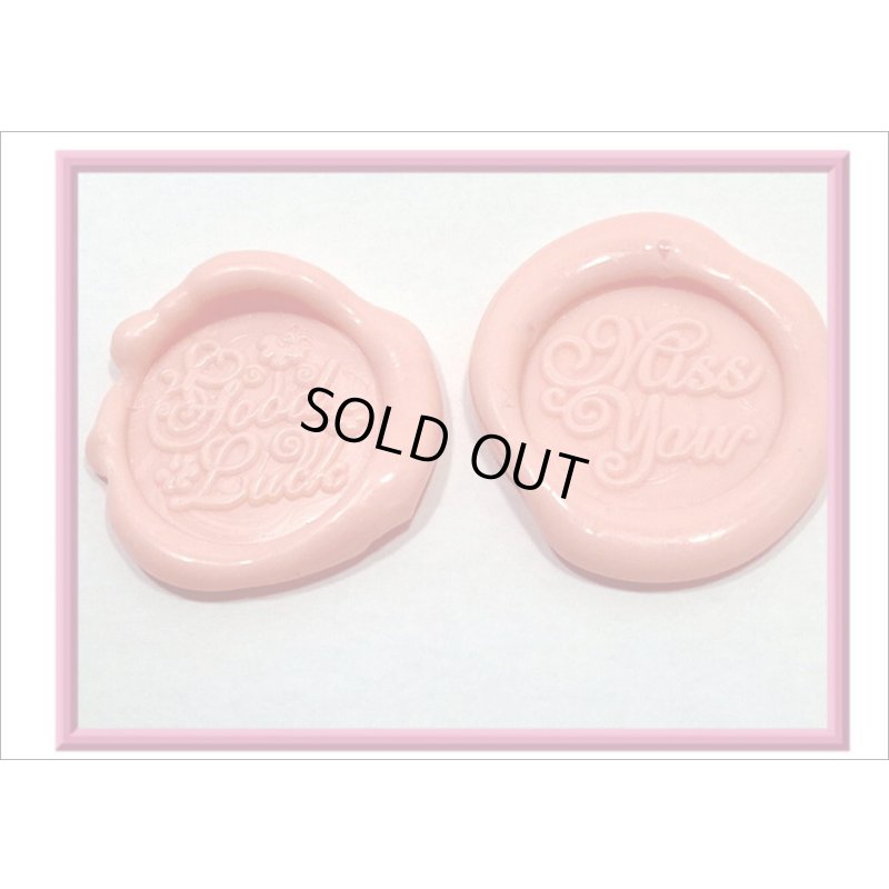 画像4: シーリングスタンプシール＊6種＊ピンク＊メッセージ