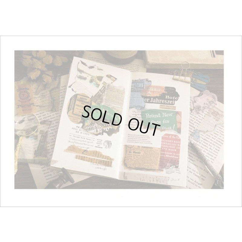 画像16: 和紙いろいろシール＊秘密の花園＊40枚＊海外製