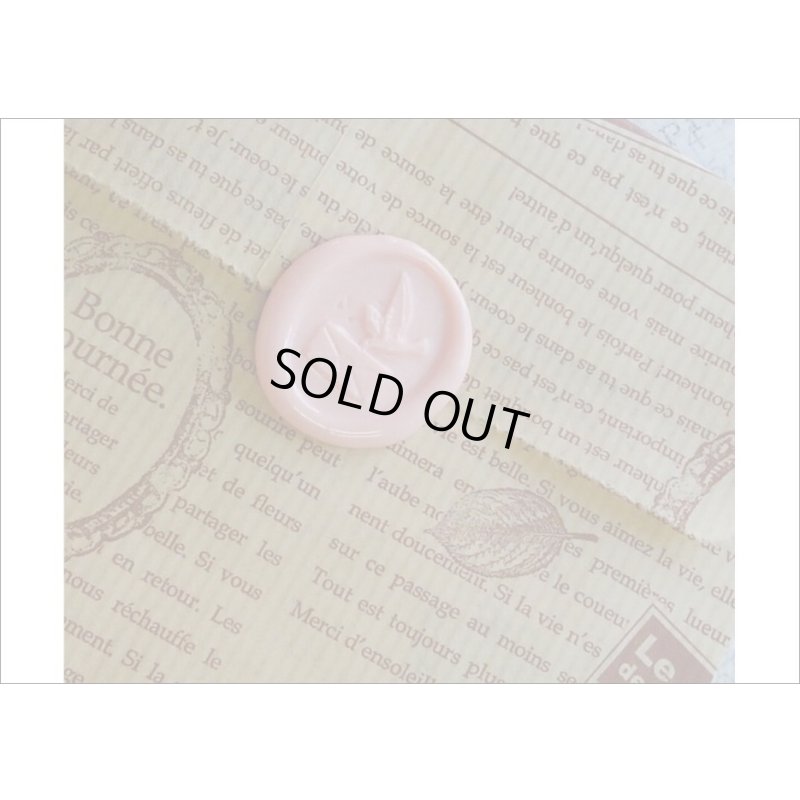 画像6: シーリングスタンプシール＊8種＊ピンク＊紋章＊羽ペン＊Thank you