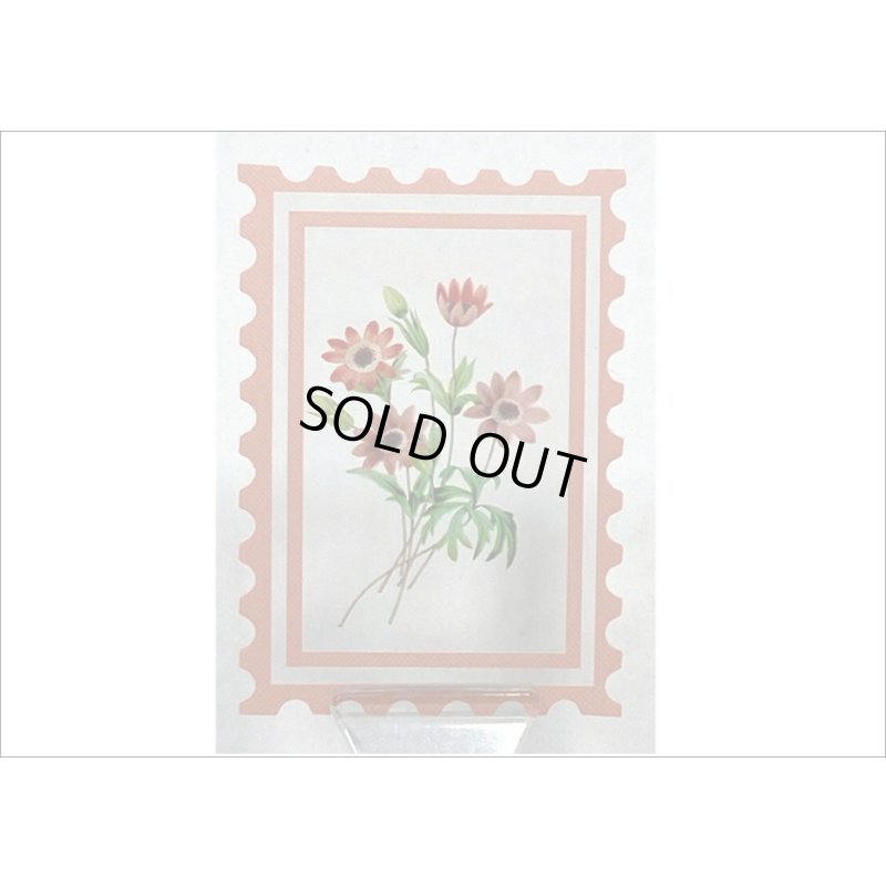 画像5: 切手型フレーム付＊ブラウン・秘密の花園＊PETシール＊50枚＊箱入り＊海外製