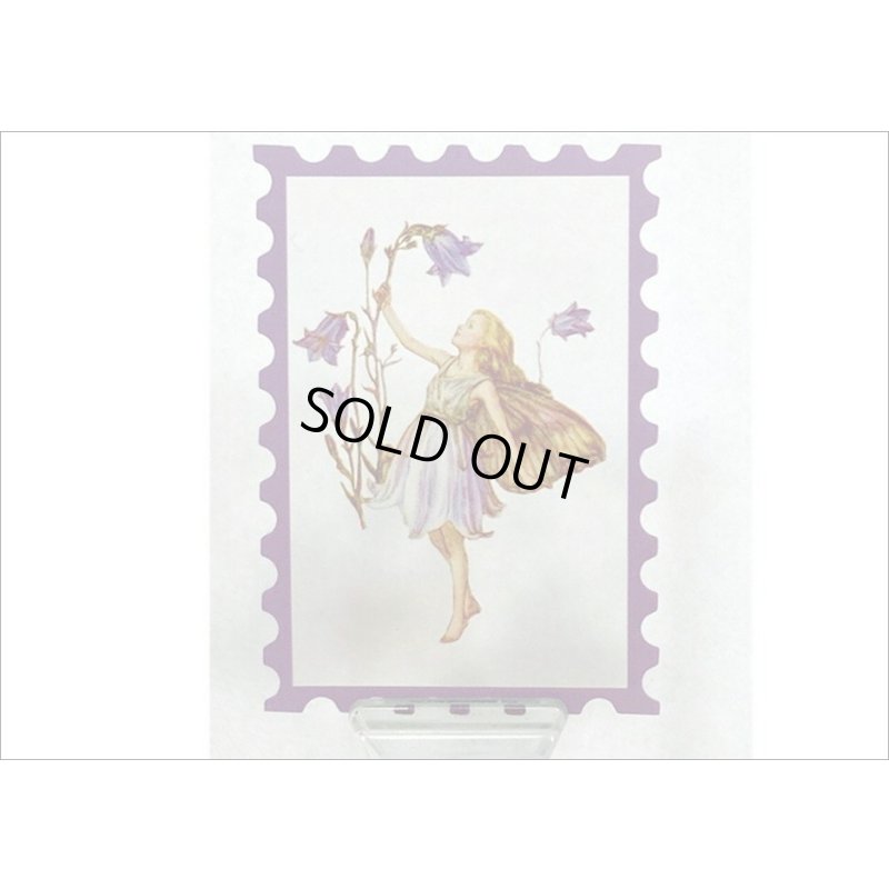 画像7: 切手型フレーム付＊グリーン・花の妖精＊PETシール＊50枚＊箱入り＊海外製