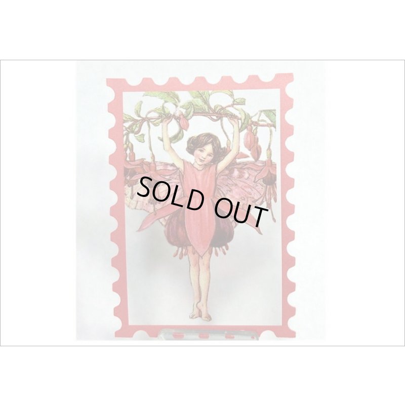 画像4: 切手型フレーム付＊グリーン・花の妖精＊PETシール＊50枚＊箱入り＊海外製