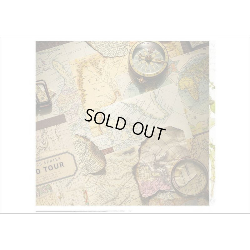 画像13: ヴィンテージ風ペーパーセット＊世界旅行＊60枚＊海外製