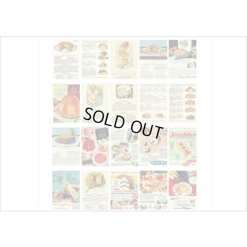 画像9: ヴィンテージ風ペーパーセット＊ティーパーティ＊60枚＊海外製