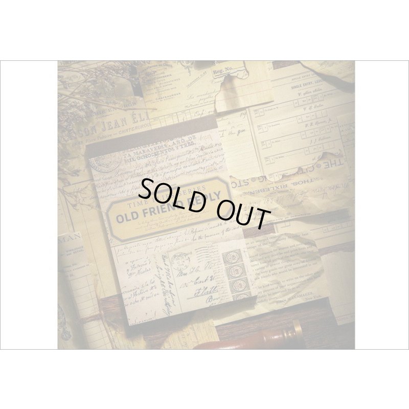 画像9: ヴィンテージ風ペーパーセット＊手紙＊60枚＊海外製