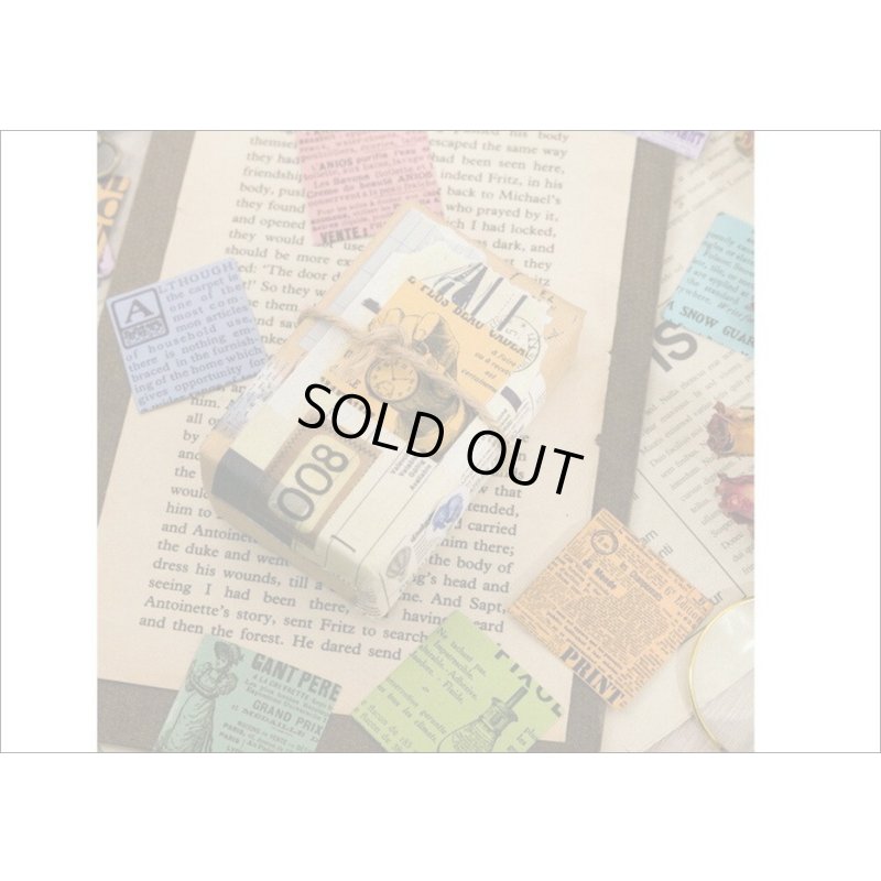 画像13: ヴィンテージ記事＊光沢シール＊46枚＊箱入り＊海外製