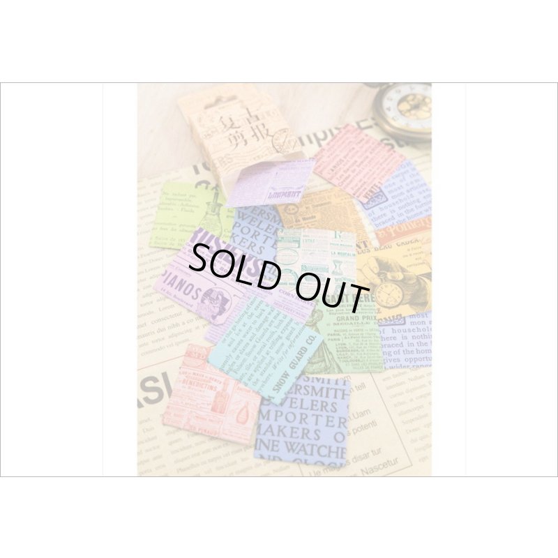 画像4: ヴィンテージ記事＊光沢シール＊46枚＊箱入り＊海外製