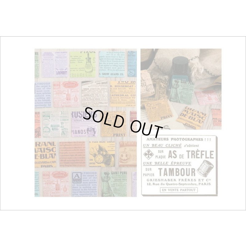 画像11: ヴィンテージ記事＊光沢シール＊46枚＊箱入り＊海外製