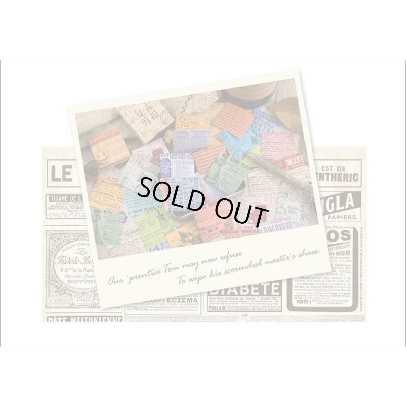 画像9: ヴィンテージ記事＊光沢シール＊46枚＊箱入り＊海外製