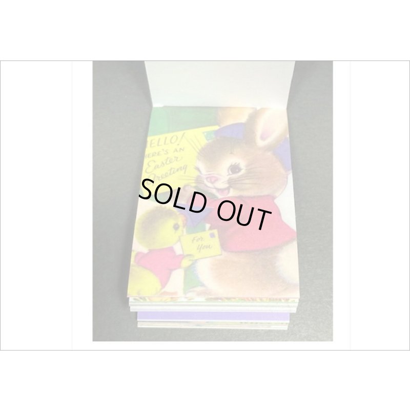 画像9: miniシールブック＊グレー・うさぎ＊50枚＊海外製