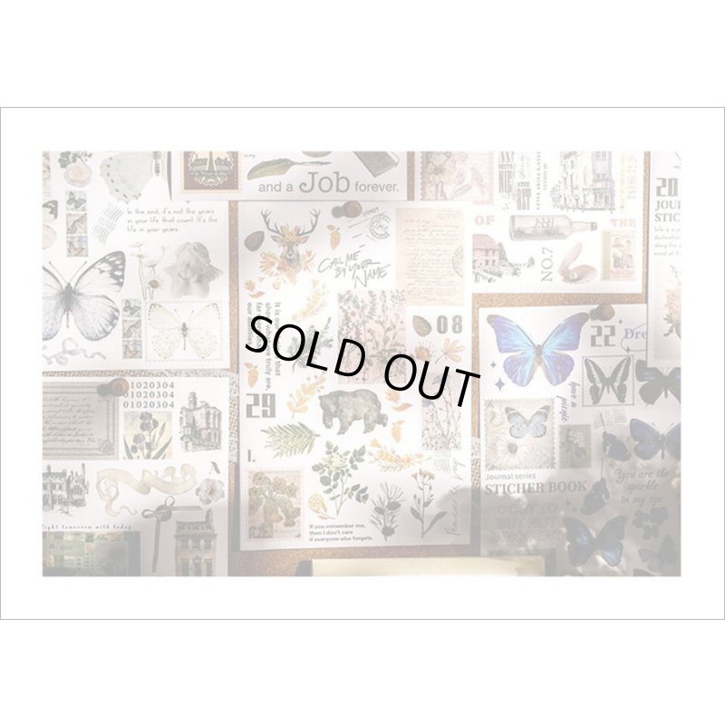 画像16: 50シート❕大きな和紙シール帳＊フラワーコレクション＊海外製