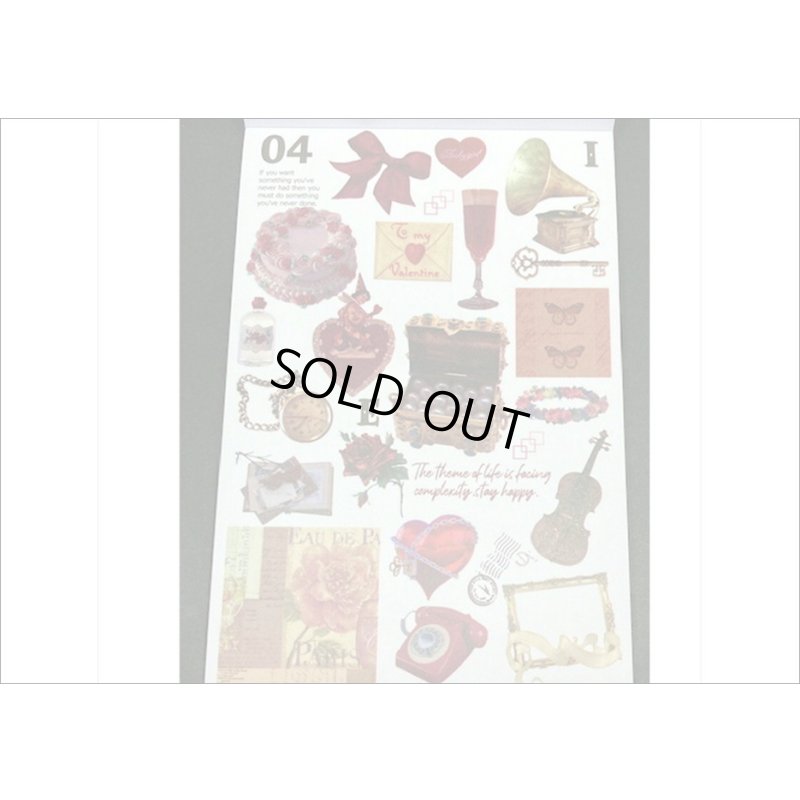 画像3: 50シート❕大きな和紙シール帳＊クラシカル＊海外製