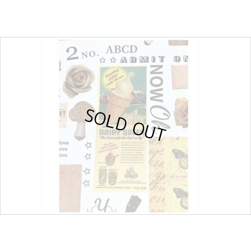 画像11: 50シート❕大きな和紙シール帳＊クラシカル＊海外製