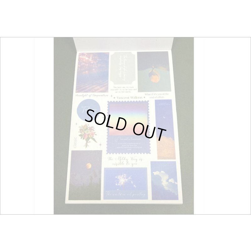 画像7: 50シート❕大きな和紙シール帳＊空＊海外製