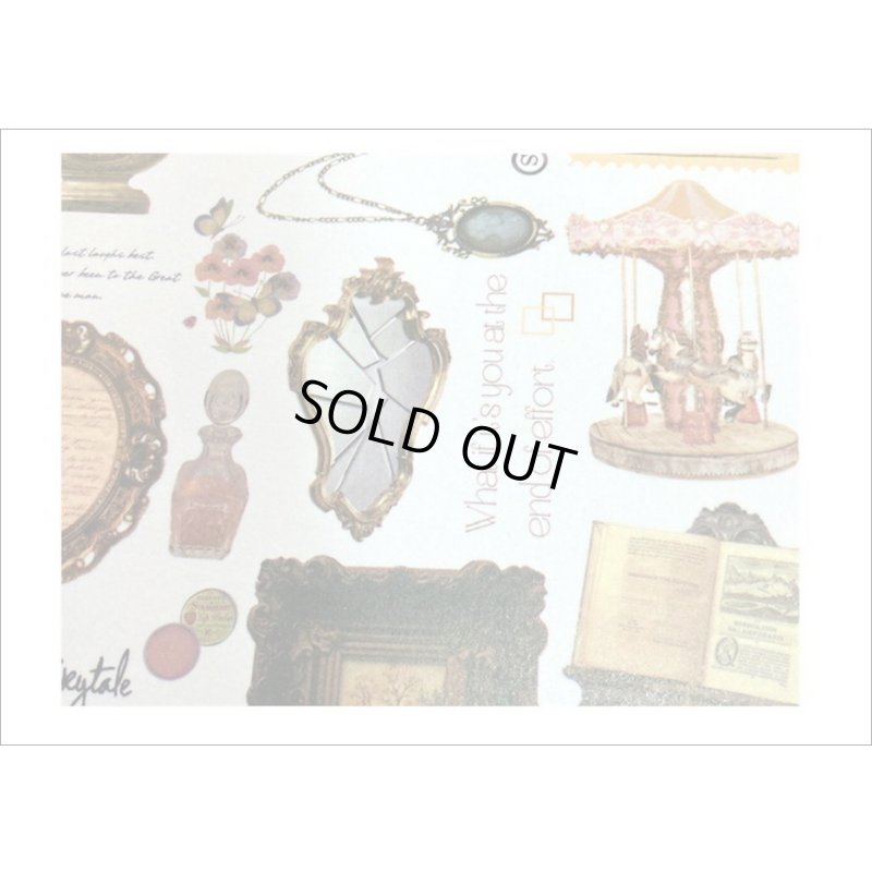 画像14: 50シート❕大きな和紙シール帳＊クラシカル＊海外製