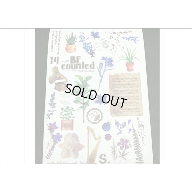 画像4: 50シート❕大きな和紙シール帳＊フラワーコレクション＊海外製