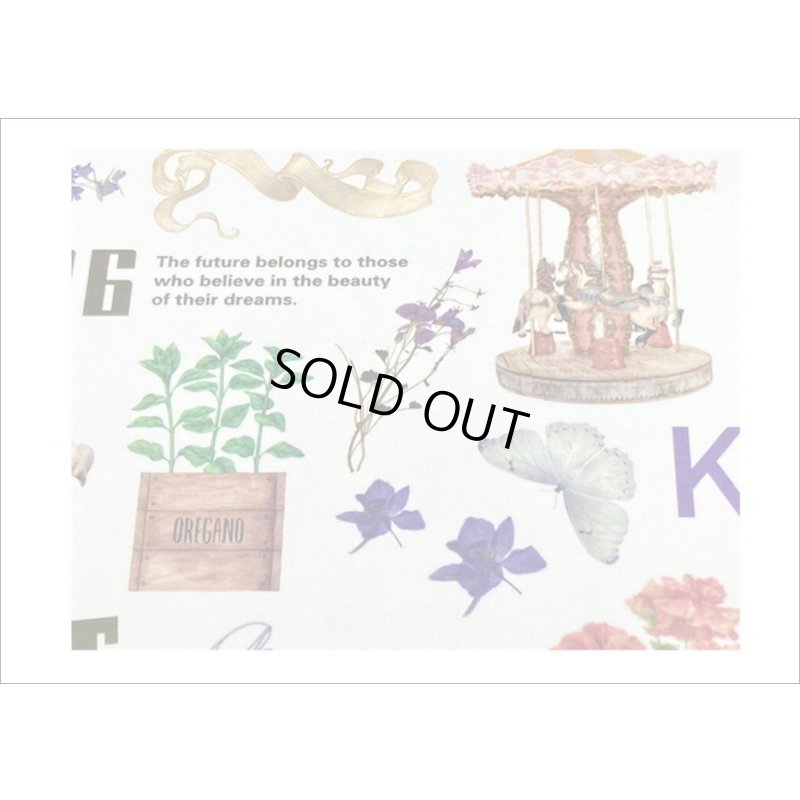 画像11: 50シート❕大きな和紙シール帳＊フラワーコレクション＊海外製