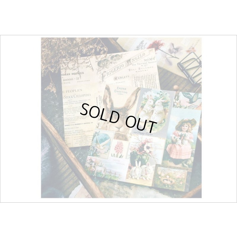 画像9: 紙モノ好きにはたまらない＊イースター＊パターンペーパー＊24枚＊海外製