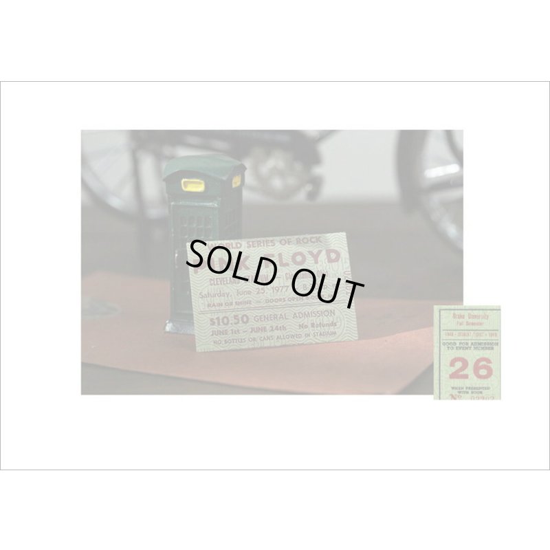 画像8: 玉紐付きミニBOX💓＊No.5・ブルー＊チケット＊シール＊海外製