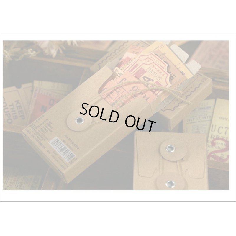 画像7: 玉紐付きミニBOX💓＊No.6・パープル＊チケット＊シール＊海外製