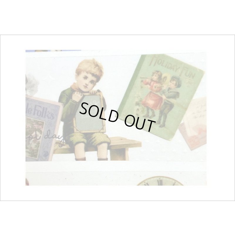 画像3: おとぎ話💓ブルー・夜の図書館✿PETテープ＊はく離式＊海外マステ　クリックポスト不可