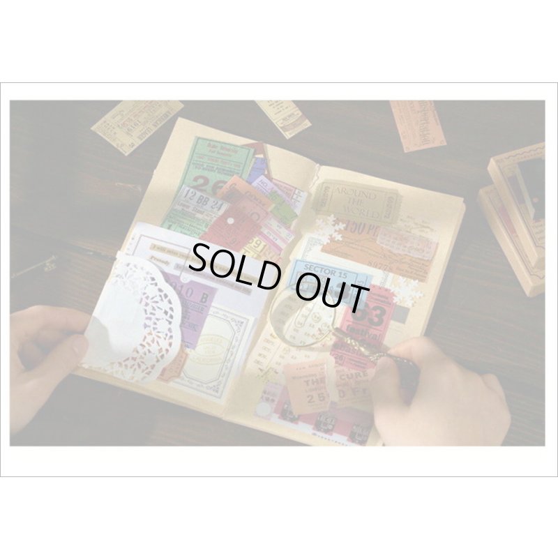 画像10: 玉紐付きミニBOX💓＊No.2・オレンジ＊チケット＊シール＊海外製