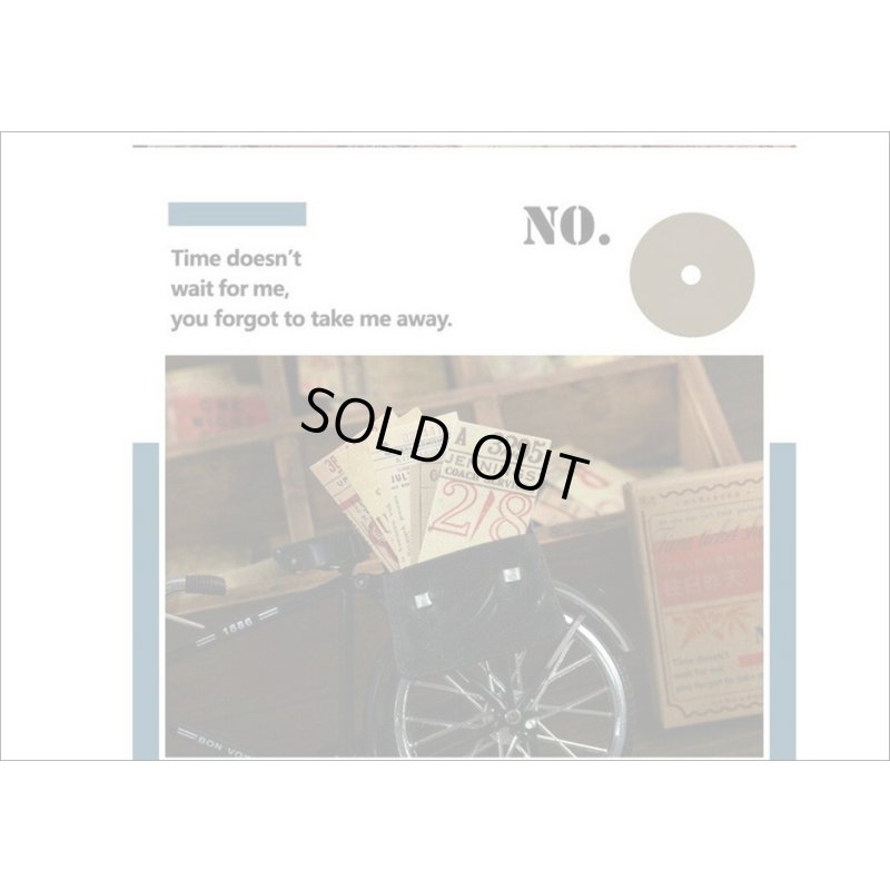 画像8: 玉紐付きミニBOX💓＊No.2・オレンジ＊チケット＊シール＊海外製