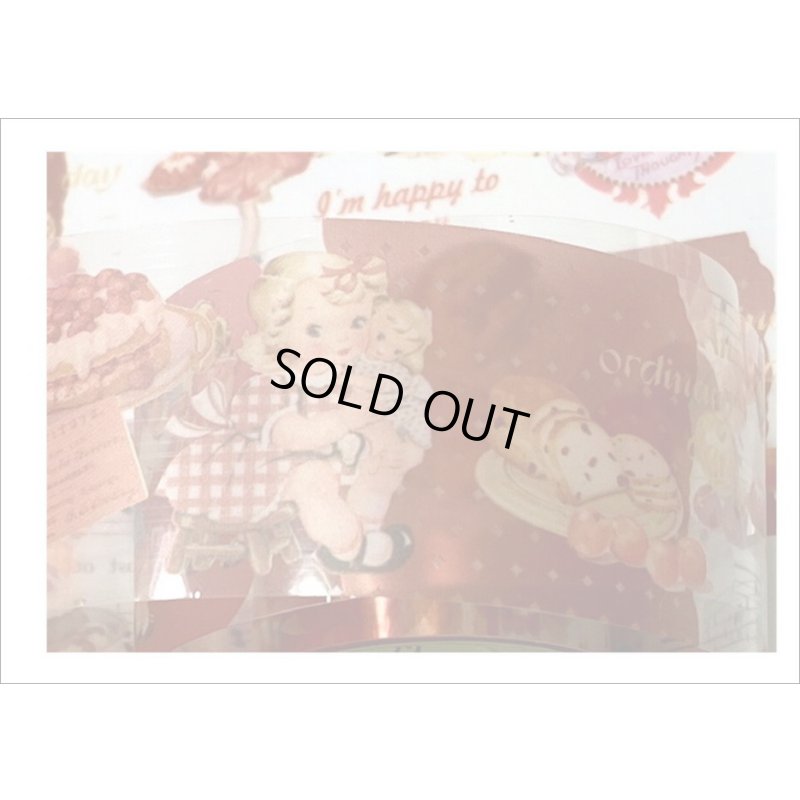 画像6: おとぎ話💓レッド・ストロベリーファンタジー✿PETテープ＊はく離式＊海外マステ　クリックポスト不可