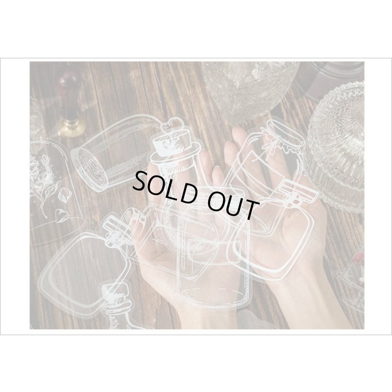 画像13: いろんなボトル♪メイソンジャー＊防水＊PETシール＊20枚＊海外製