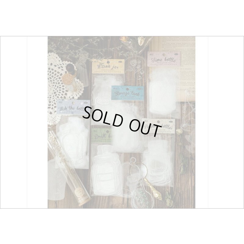 画像18: いろんなボトル♪メイソンジャー＊防水＊PETシール＊20枚＊海外製