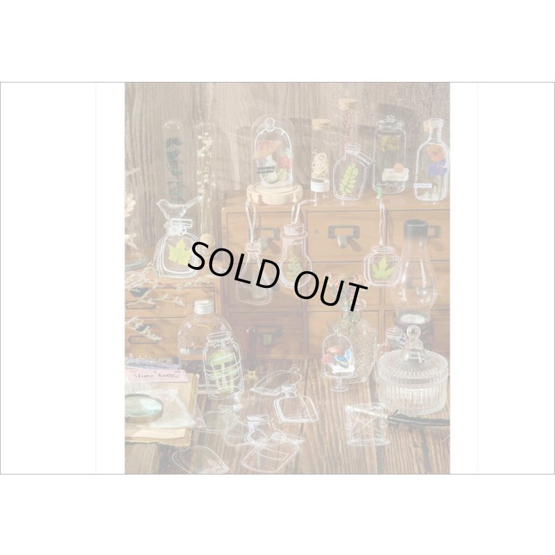 画像7: いろんなボトル♪漂流瓶＊防水＊PETシール＊20枚＊海外製