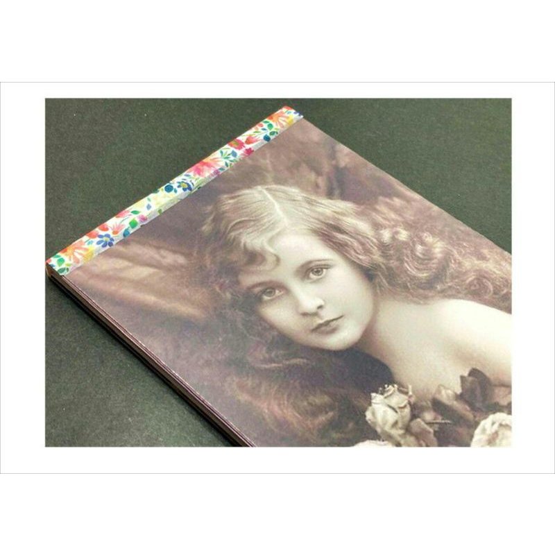 画像6: セピアカラー少女＊メモ帳＊両面印刷＊オリジナル