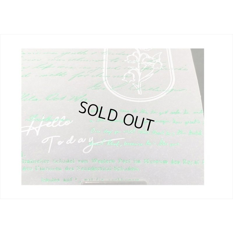 画像4: エンボス箔押し💓グリーン＊トレペのプチギフト＊15枚＊海外製