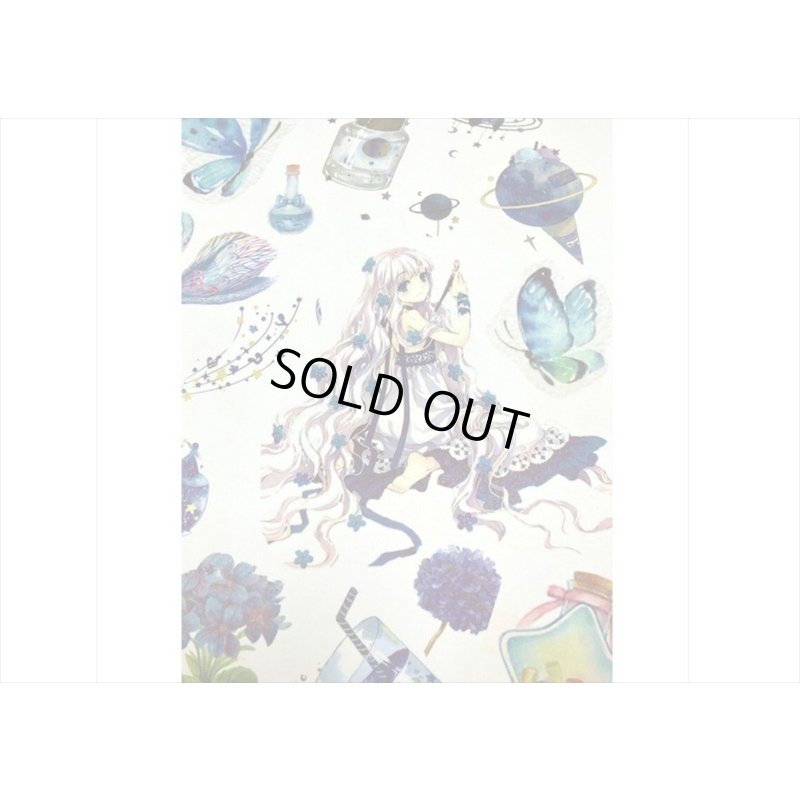 画像6: 50シート❕大きな和紙シール帳＊グリーン・Song＊海外製