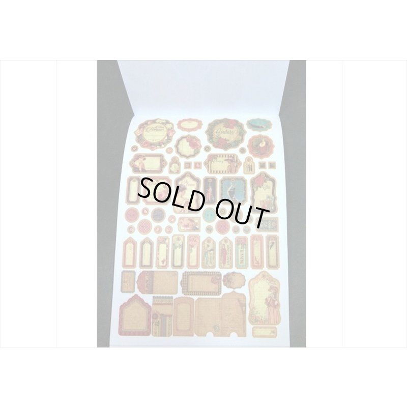 画像5: 50シート❕大きな和紙シール帳＊ブラック・Beauty＊海外製